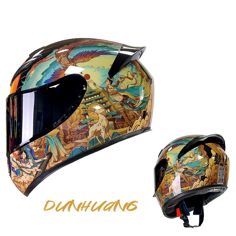 Dunhuang - Motorcycle Rider Helmet