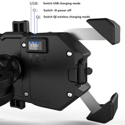 Motorcycle Fast Charging Phone Mount