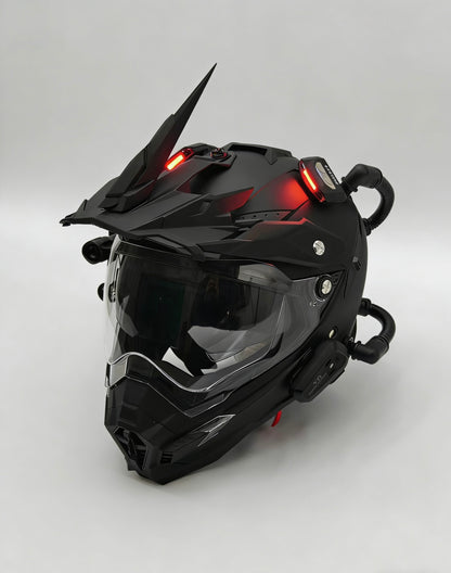 custom motorcycle helmet sharp teeth K Series