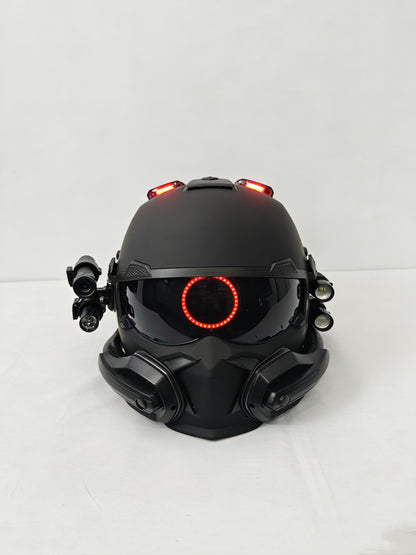 gas mask and motorcycle helmet O Series
